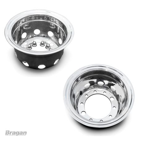 22.5" Universal Rear Wheel Sleeves 295/80 - 280mm Deep