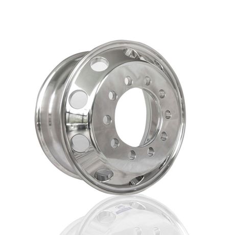 17.5" x 6.75" Chrome Aluminium Alloy Wheel For Truck Universal High Shine & Warranty