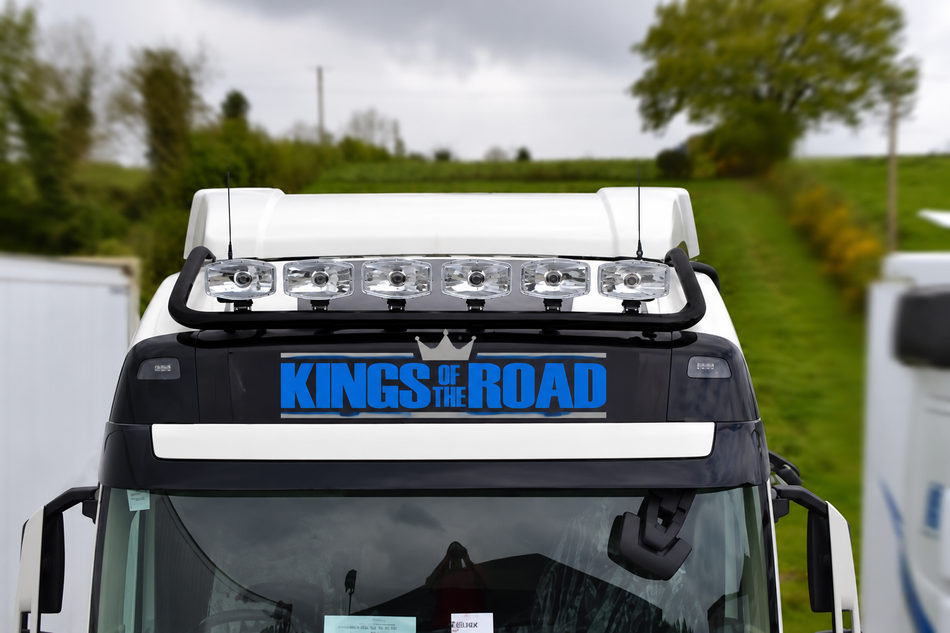 Roof Bar For Volvo FMX Globetrotter XL 2021+ - BLACK