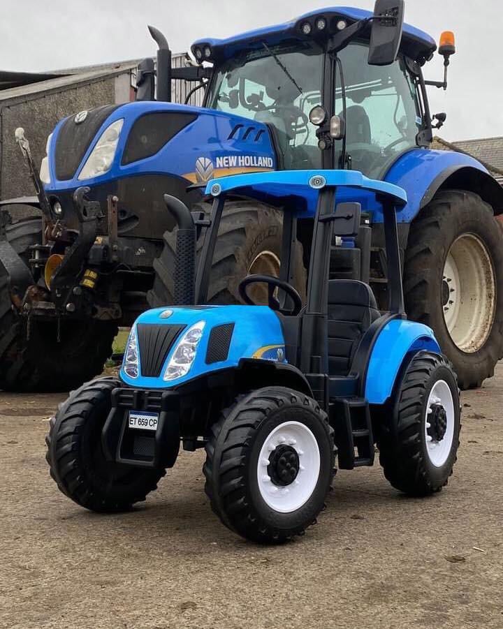 NEW HOLLAND T7 RIDE-ON TRACTOR 24v