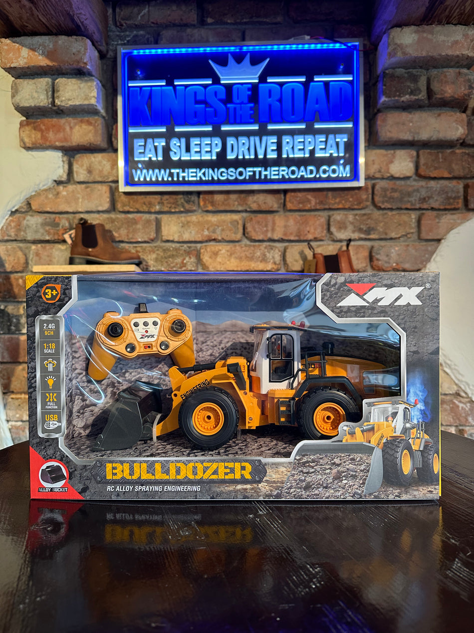 ZMX Engineering Bulldozer Toy with Remote Control