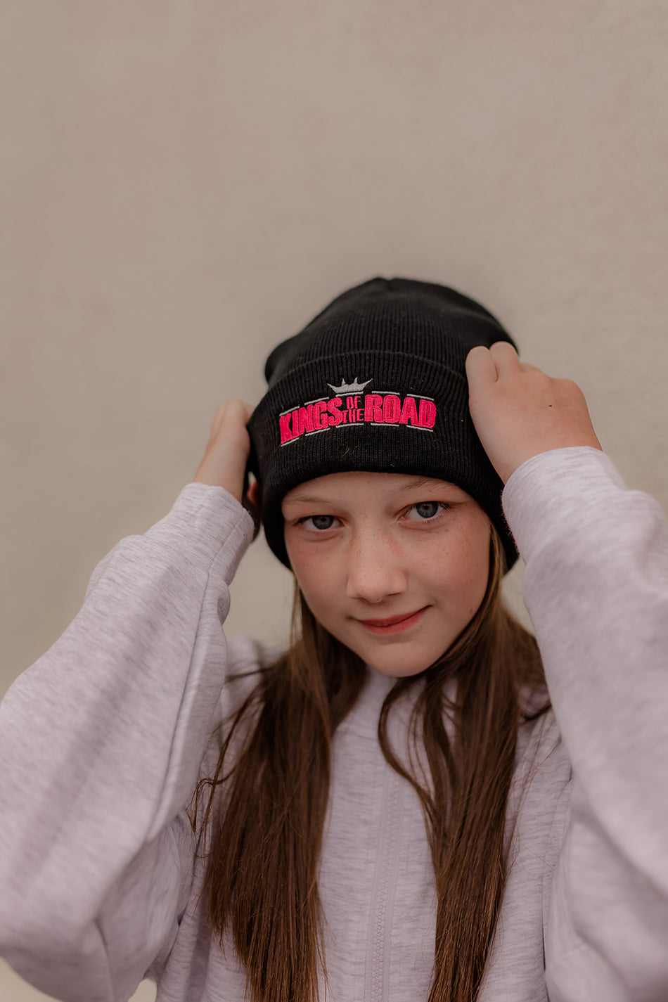 KINGS Beanie Hat - Pink
