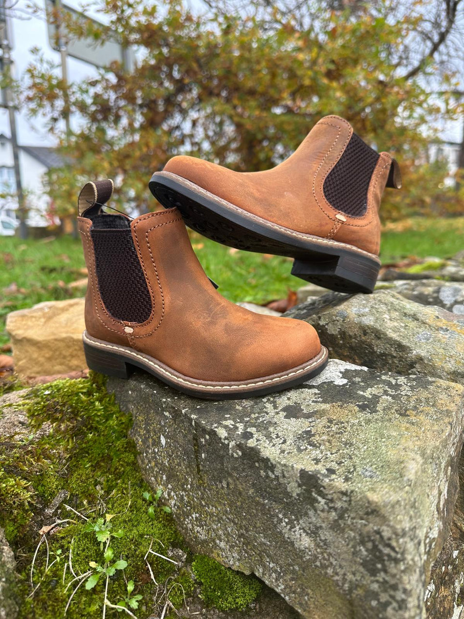 KINGS KIDS DEALER BOOT – WAX BROWN