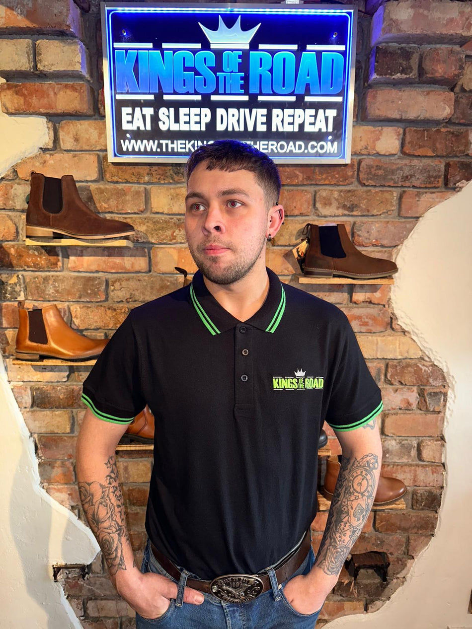 Kings Mens Polo (Lime)