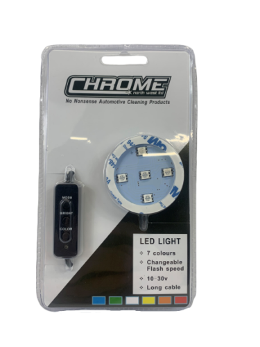 CHROME Poppy LED-Sockel