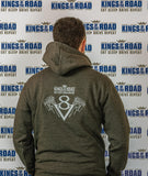 Grey V8 Hoodie