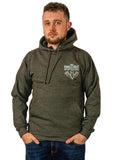 Grey V8 Hoodie