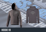 Grey V8 Hoodie