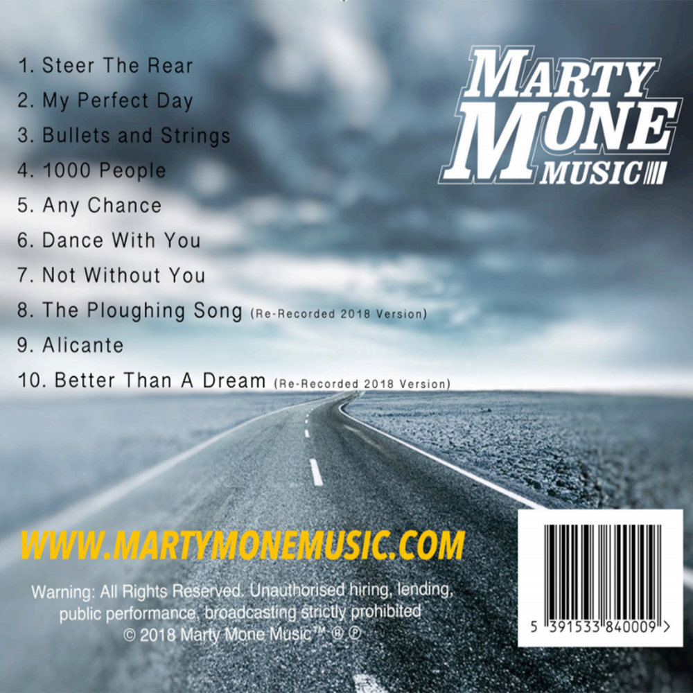 Marty Mone Steer The Rear Album – thekingsoftheroad.com