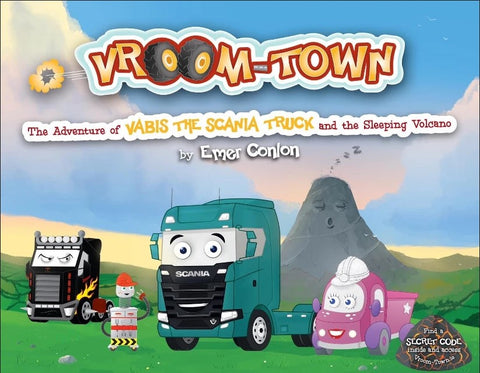 The Adventure of Vabis the Scania Truck and the Sleeping Volcano Dust (Official Licensed Product)